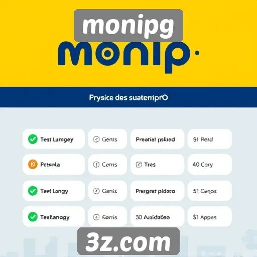 Exploração das opções de pagamento no monipg